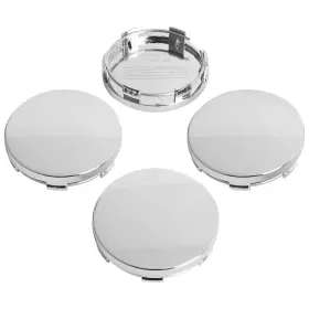 Kp00021wcc-4 Kitspro 2.5inch Outer 65mm Car Wheel Center Caps Tyre Rim Hub Cap Chrome 4 Pcs