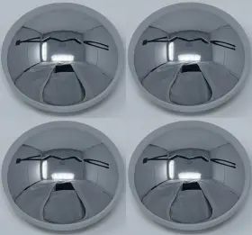 S603-11 Kmc 1001127 4 Pack Chrome Wheel Center Cap With Snap Rings