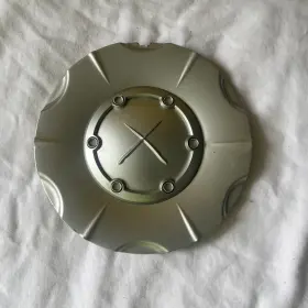 620460f-2 Kmc X Wheels Custom Wheel Center Cap Silver Painted Part Number 01