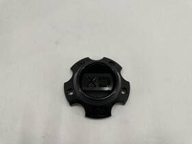 Kmc T156h120-5-h30-s2 Xd By Wheels Flat Black Custom Wheel Center Cap Gloss Logo