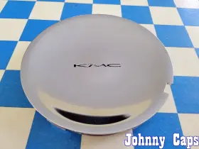 1001453 Kmc Wheels # . Damaged Chrome Custom Wheel Center Cap 53 Qty. 1