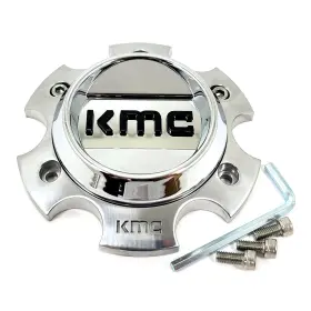 T163h140-6-h30-p1 Kmc Wheels Chrome Center Hub Cap 5-1/2