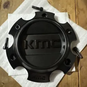 T163h145-6-h30-s9 Kmc Wheels 4 Center Hub Caps 5-11/16 Inch Od 1-1/8 H Bolt-on Closed-end