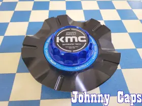 T175l178-s1 Kmc Wheels # . Metal Black And Blue Wheel Center Cap 73 Qty. 1