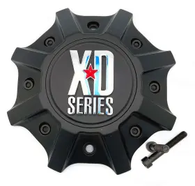 M-1015 Kmc Xd Series Cap Xd825 Matte Black Center Buck 25