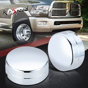 Ko Speed Ko72066s Open Box Blank Faced Rear Wheel Center Hub Caps For 03-18 Dodge Ram 3500 Drw