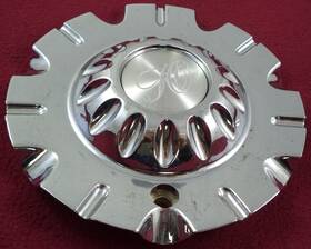 Koky Y-716 Wheels Chrome Custom Wheel Center Cap # 1