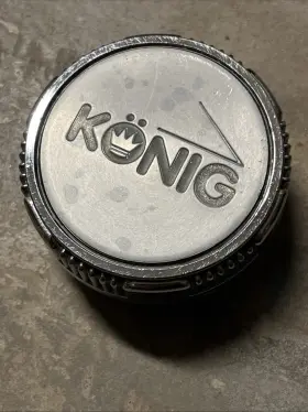 Caprw40c Konig Chrome Snap-in Center Cap K Nig Rewind Cast Miata Scca 4x100 #1
