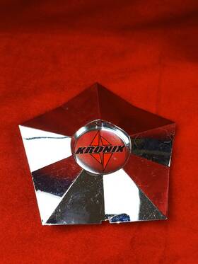 Kronix F-035 Chrome Wheel Center Cap # Fervent