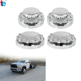 Tr66318 Labwork 2 Rear&front Wheel Center Hub Caps For 2019-2021 Dodge Ram 4500 5000 Chrome Tr66318 Labwork 2 Rear&front Wheel Center Hub Caps For 2019-2021 Dodge Ram 4500 5000 Chrome