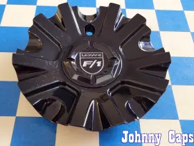 C456l187s Lexani Wheels # . Gloss Black Custom Wheel Center Cap 54 Qty. 1