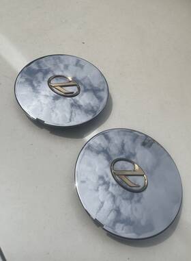 Lexus 10812 Oem 98- 00 Ls400 Chrome Gold Luxury L Center Hubcaps - Read