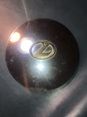 10823 Lexus 1 Wheels Chrome Center Cap Part# Stock# 1973 With Gold Letter