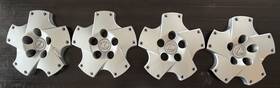 Lexus 550291s 2002-2010 Sc430 Wheel Hub Cap Center Silver Free Shipping