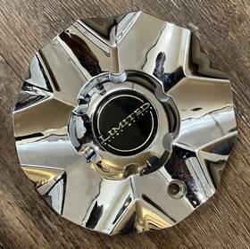 Limited Wheels W-201 Custom Chrome Wheel Center Cap Rim Hubcap Bolt On Cover Used