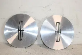 F8vc-1a096-cb Lincoln 580.fd2u00 1998-2001 Town Car Center Cap Set Of 2 Oem R#3100