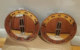 6w13-1a096-bc Lincoln 6w13-1a096-da 2 07-11 Town Car Mkx / Chrome Center Caps. #6w13-1a096-bc - M5