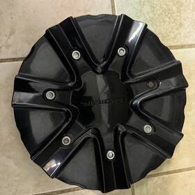 Liquid Metal Bc-716 Liquidmetal Gloss Black Custom Wheel Center Cap Hub #