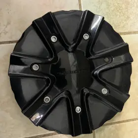Bc-716 Liquid Metal Liquidmetal Gloss Black Custom Wheel Center Cap Hub #