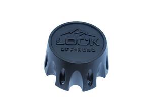 Lock Wheels Lc01-8mbgbn Off-road Lc01-8mb Custom Alloy Wheel Bolt On Black Center Cap #2d-4