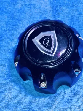 614-6h Luxury Alloys Bc155 Wheel Center Cap G Alloy Black
