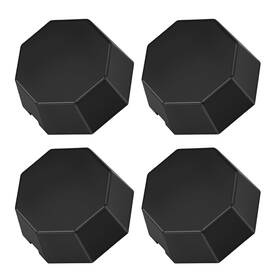M Mati 5451374-067 4pcs Black Center Wheel Hub Cap For Polaris Sportsman 570 Sp 20152016