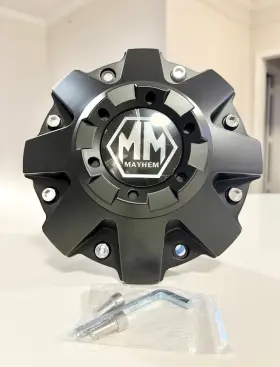 C806803-2cap Mayhem 81222090f-1 Bc-565-sg Bc565 Flat Matte Black Wheel Rim Center Cap C108010mb01 806804cb7