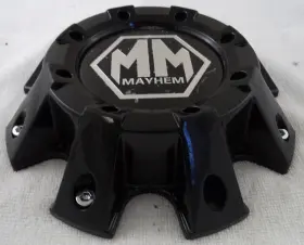 C108101b01-f Mayhem 813120825f-2 Wheels Black Custom Wheel Center Cap Caps # /
