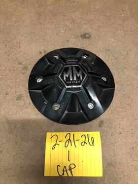 Mayhem C546102cap Damage Wheels C1080801c Matte Flat Black Center Cap