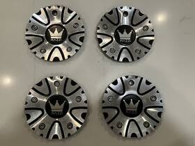 Mazzi C10351b 4 Wheels Silver Gloss Black Custom Wheel Center Caps # 12112085f-4
