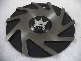 Mazzi C10372tm02cap Wheels Tinted / Gloss Black Custom Wheel Center Cap Caps # C10372tm02-cap