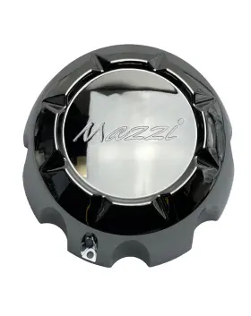 C10755-cap Mazzi Hulk Chrome 8 Lug Wheel Center Cap C10755-cap Mazzi Hulk Chrome 8 Lug Wheel Center Cap