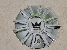 C10d42-c02-cap Mazzi Wheels Custom Chrome Center Wheel Hub Cap Cover Lg1607-13