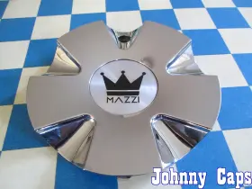 C10d37c-cap Mazzi Wheels 42 Chrome Center Cap # / Lg1507-08 Qty. 1
