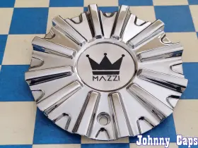 C10d40-c03-cap Mazzi Wheels # . Custom Chrome Wheel Center Cap 61 Qty. 1