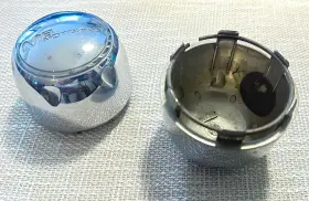 2131454-1 Mb Motoring Alloy Wheel Snap On Chrome Center Caps