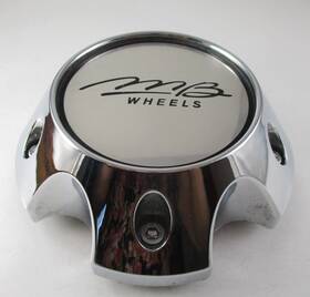 Mb Wheels #bc-787 3 3/4 Inch Back 5 Lug Custom Wheel Center Cap For 1