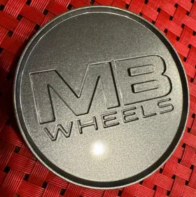 C18mgm-mb Mb Wheels Motoring Gunmetal Wheel Rim Hub Cover Center Cap C-1