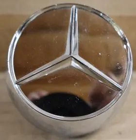 991-0255 Mercedes Used Benz Chrome Center Cap