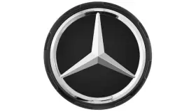 000-400-09-00-9283 Mercedes-benz Genuine Amg Wheel Center Cap 75mm Matte Chrome Oem 000-400-09-00-9283 Mercedes-benz Genuine Amg Wheel Center Cap 75mm Matte Chrome Oem