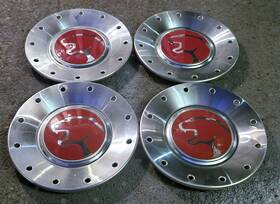 Mercury 1s81-1000-ea Rare Set Of 4 Oem 2001-2002 Cougar Hubcaps Center Caps P/n