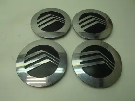 8t5j1a09 Mercury 2008-2009 Sable Driver Passenger Front Rear Wheel Center Hub Cap Set Oem