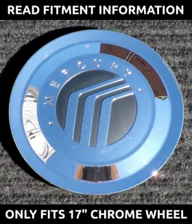 8w3z-1130-a Mercury One Genuine Grand Marquis Ls Center Cap For 17 Inch Chrome 2008 2011 Oem