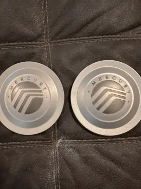 Bw33-1a096-ab Mercury 3 Grand Marque Silver Center Caps