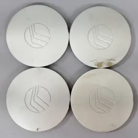 F7k6-1a096-ab Mercury 97-99 Tracer Set Of 4 Factory Silver Wheel Center Hub Caps F7k6-1a096-ab Mercury 97-99 Tracer Set Of 4 Factory Silver Wheel Center Hub Caps