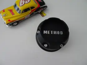 Cp-1717b127-s1 Method Race Wheels New Black Custom Wheel Center Cap #