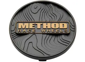 Cp-topo107s-bz Method Race Wheels Center Cap 107mm Cb Topo Style Bronze Snap In