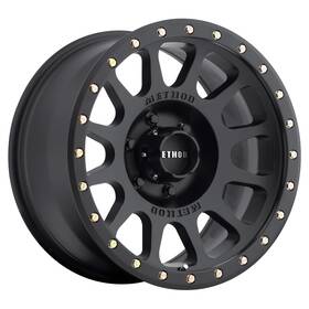 Method Wheels Mr30589060518 Fits Mr305 Nv 18x9 Matte Black Wheel With 6x5.5 Bolt Pattern And 18mm