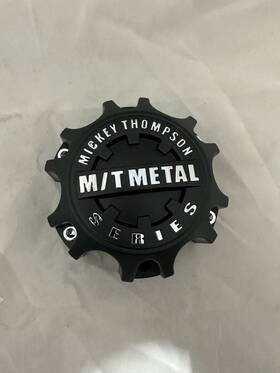 Mickey Thompson Cap-mt04-135/139.7-6h Stateewanksta 3 Pcs M/t Black Wheel Center Cap