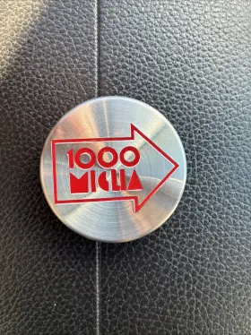 Am797 Miclia 1000 / Custom Alloy Wheel Snap On Center Cap #2b-7